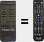 Replacement remote control for RC-1000C