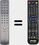 Télécommande pour remplacer RC-1237 (30701027900AD)