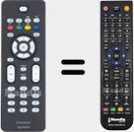 Télécommande pour remplacer RC2023601/01