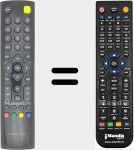 Télécommande pour remplacer RC3010E01