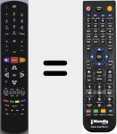 Télécommande pour remplacer 04TCLTEL0225 (RC310)