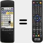 Replacement remote control for RC-427S