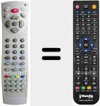 Télécommande pour remplacer RC-T10