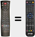 T&eacute;l&eacute;commande pour remplacer RCT 10