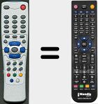 Télécommande pour remplacer DSR7000 (9170110)