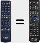 Télécommande pour remplacer RM-E09