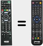 Télécommande pour remplacer RM-ED053 (149199511)