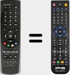 Télécommande pour remplacer RM-108