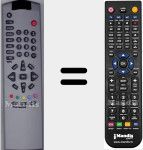 Replacement remote control for S89187F