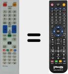 Replacement remote control for TM1060 (BN59-01078A)
