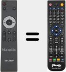 Télécommande pour remplacer SH487