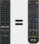 Replacement remote control for UGV55G5S-ESi