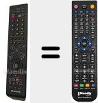 Replacement remote control for BN59-00634A
