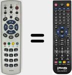 Télécommande pour remplacer RC 2183 (313P10821831)