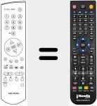 Replacement remote control for REMCON1297