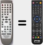 T&eacute;l&eacute;commande pour remplacer EUR7702270W