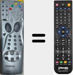 Replacement remote control for RC1001