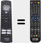 Replacement remote control for RC39175 (CT8566-1)