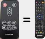 T&eacute;l&eacute;commande pour remplacer PA5075E-1SPA