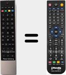 Replacement remote control for RC 3910 (30065804)