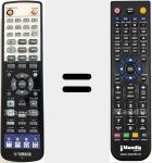 Replacement remote control for YSP-1 (WE241900)