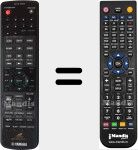 T&eacute;l&eacute;commande pour remplacer MCR-730 (WP507600)