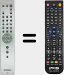 Télécommande pour remplacer RAS13 (ZN042900)