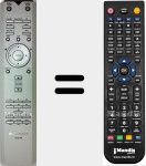 Télécommande pour remplacer RC001PM (00MZK340J0020)