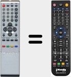 T&eacute;l&eacute;commande pour remplacer 076R0MZ020