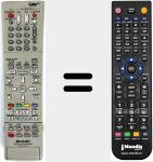 Télécommande pour remplacer RRMCGA375WJPA
