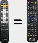 T&eacute;l&eacute;commande pour remplacer RAV12 (V49999400)