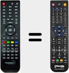 Télécommande pour remplacer 441663T