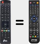 T&eacute;l&eacute;commande pour remplacer 9700HD