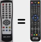 T&eacute;l&eacute;commande pour remplacer BST1007