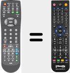 Replacement remote control for K26