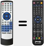 Replacement remote control for REMCON229