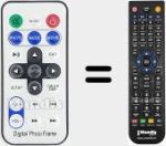 Télécommande pour remplacer Digital Photo Frame