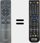 Télécommande pour remplacer EN205GH1H