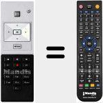Replacement remote control for EVOLUTION
