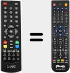 Replacement remote control for JB007