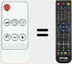 Replacement remote control for KPT-2000B 5208L