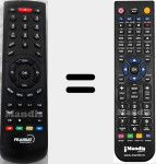 Télécommande pour remplacer 441662 (Terbox HD)