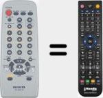 T&eacute;l&eacute;commande pour remplacer RC-BAT15