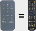 Replacement remote control for 231110482009 (SB-350)