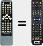 Replacement remote control for REMCON123