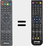 T&eacute;l&eacute;commande pour remplacer Sniper HD H265