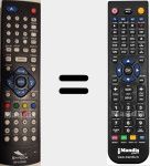 T&eacute;l&eacute;commande pour remplacer SY-417HD