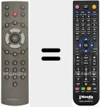 Replacement remote control for REMCON457
