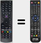 Replacement remote control for RC4810 (30087841)