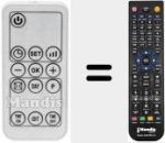 Télécommande pour remplacer CALE001